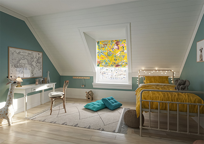 Barbados, Sunburst - Twist&Fit Roman Blind - Image 6